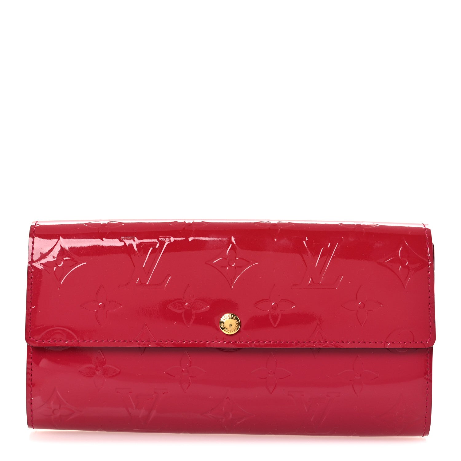 Louis Vuitton Vernis Sarah Wallet Pomme D'Amour 1 of 9