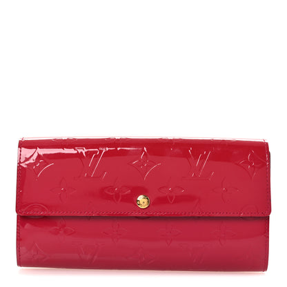 Louis Vuitton Vernis Sarah Wallet Pomme D'Amour 1 of 9