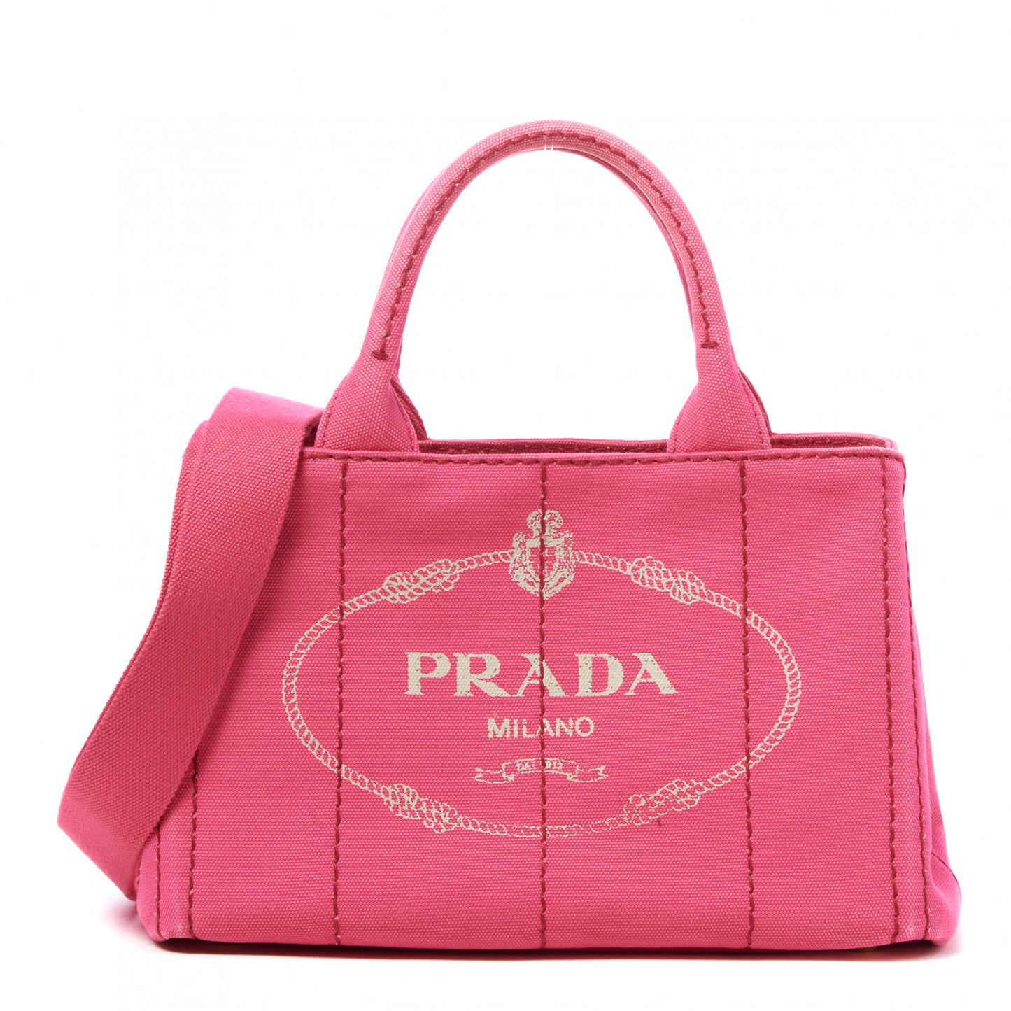 Canapa Small Logo Tote Peonia