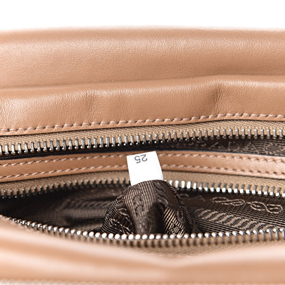 Prada Soft Calf Messenger Bag Caramel 7 of 10
