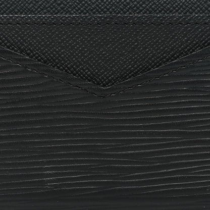 Louis Vuitton Epi Neo Porte-Cartes Card Holder Black 7 of 9