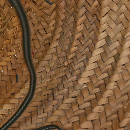 Loewe Raffia Basket Tote Bag Natural Multicolor 15 of 15