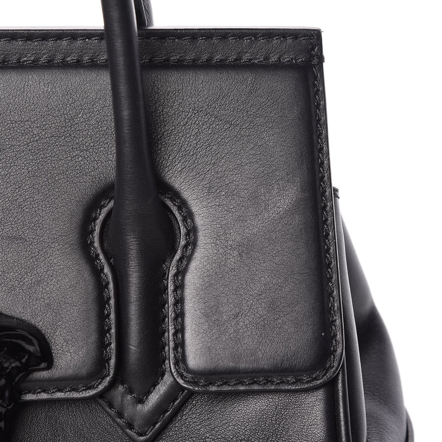 Calfskin Medium Palazzo Empire Bag Black