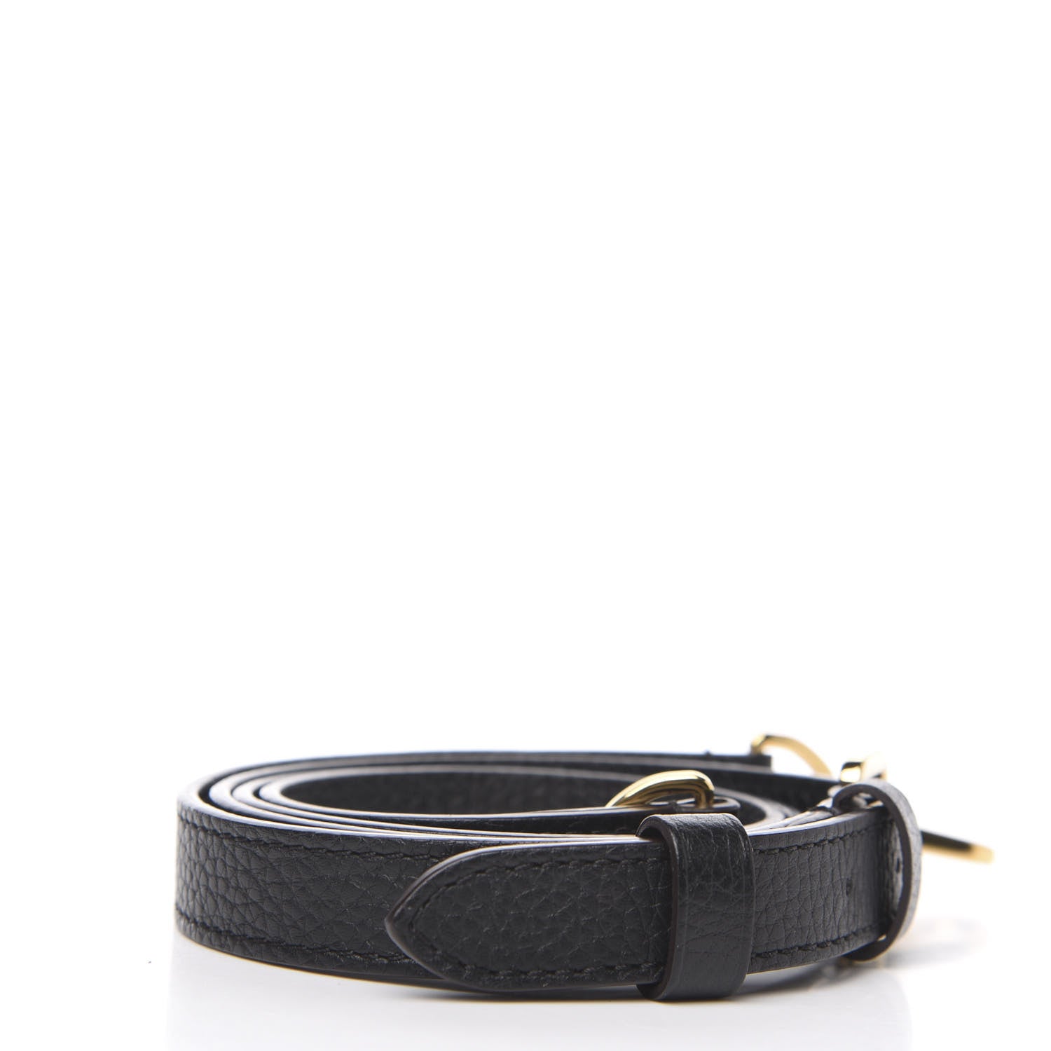 Louis Vuitton Calfskin Metis Adjustable Shoulder Strap Black 2 of 3
