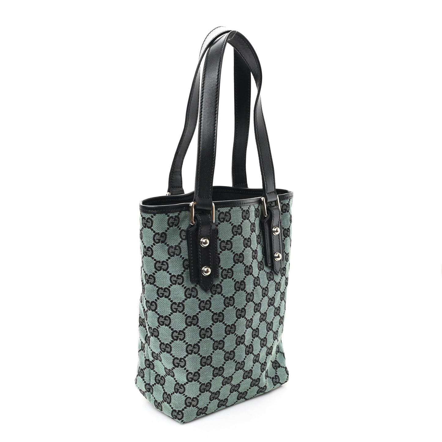 Monogram Tote Bag Green