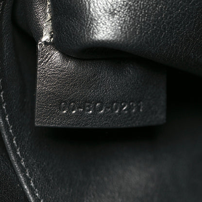 Christian Dior Oblique Mink Fur Saddle Soft Bag Beige Brown 6 of 9