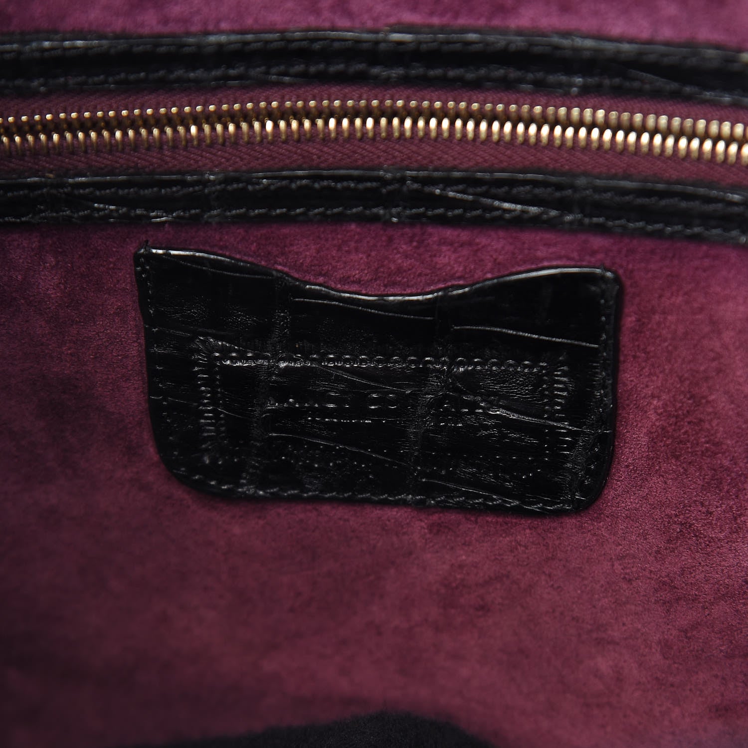 Nancy Gonzalez Crocodile Tote Black 6 of 11