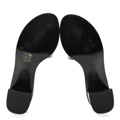 Louis Vuitton Monogram Lock It Mules 39 5 of 10