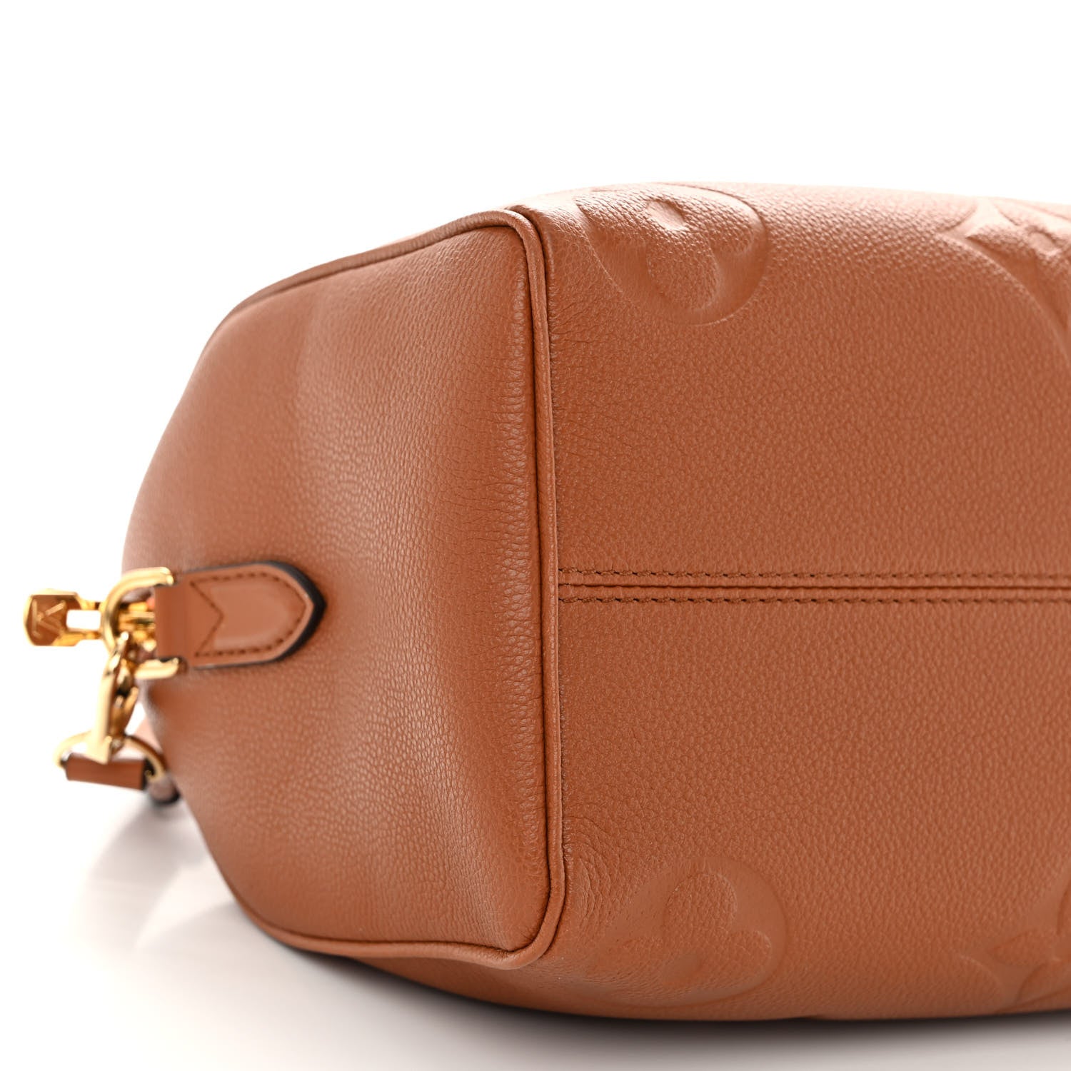 Louis Vuitton Empreinte Monogram Giant Speedy Bandouliere 25 Cognac 9 of 10