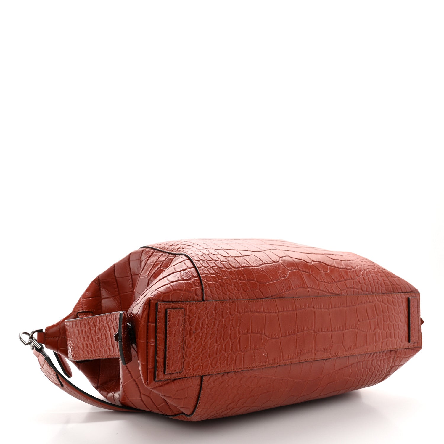Givenchy Calfskin Crocodile Embossed Medium Soft Antigona Paprika 4 of 10