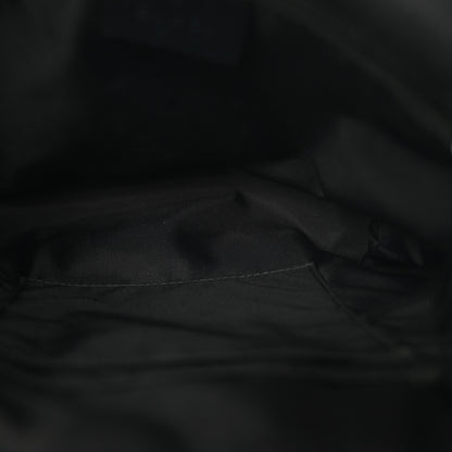 Gucci GG Supreme Monogram Web Messenger Bag Black 5 of 10