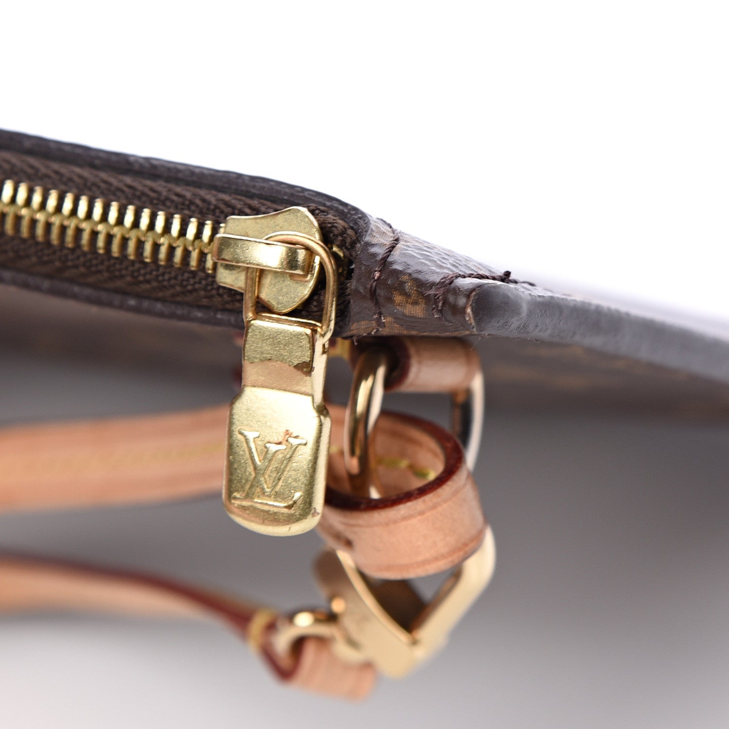 Louis Vuitton Monogram Neverfull MM GM Pochette 8 of 8
