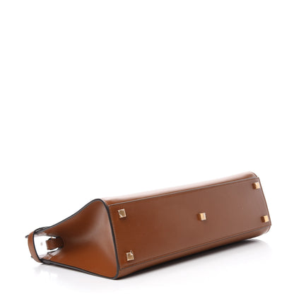 Saint Laurent Calfskin Small Manhattan Shopper Tote Brick 4 of 10