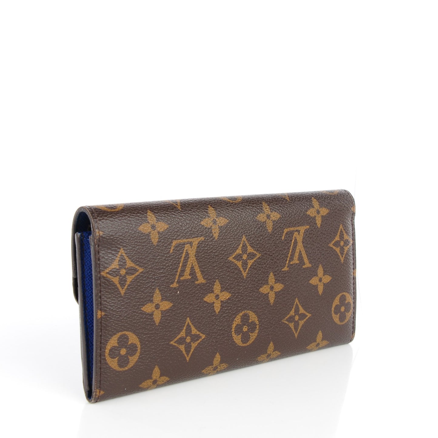 Monogram Emilie Wallet Blue