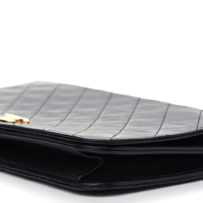 Chanel Lambskin Quilted Medium Single Flap Black 8 of 8