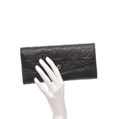 Louis Vuitton Empreinte Curieuse Wallet Black 2 of 8