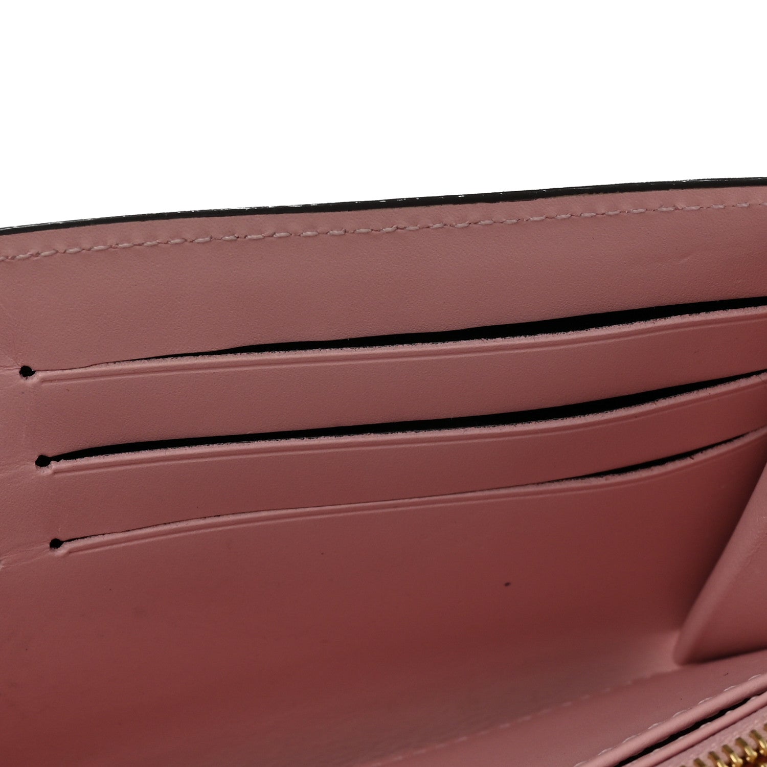 Louis Vuitton Vernis Sarah Wallet NM Rose Ballerine 10 of 15