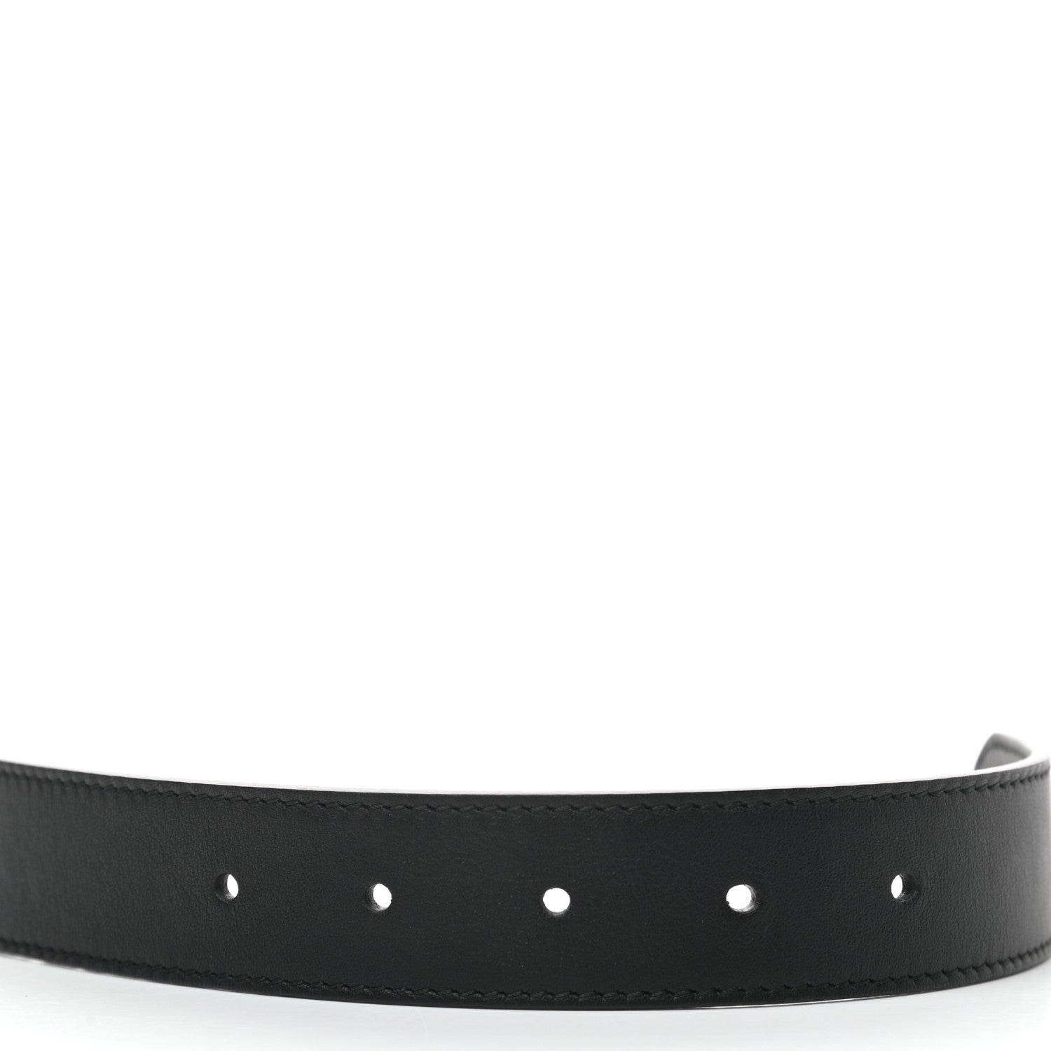 Gucci Calfskin Double G 30mm Belt 90 36 Black 4 of 5