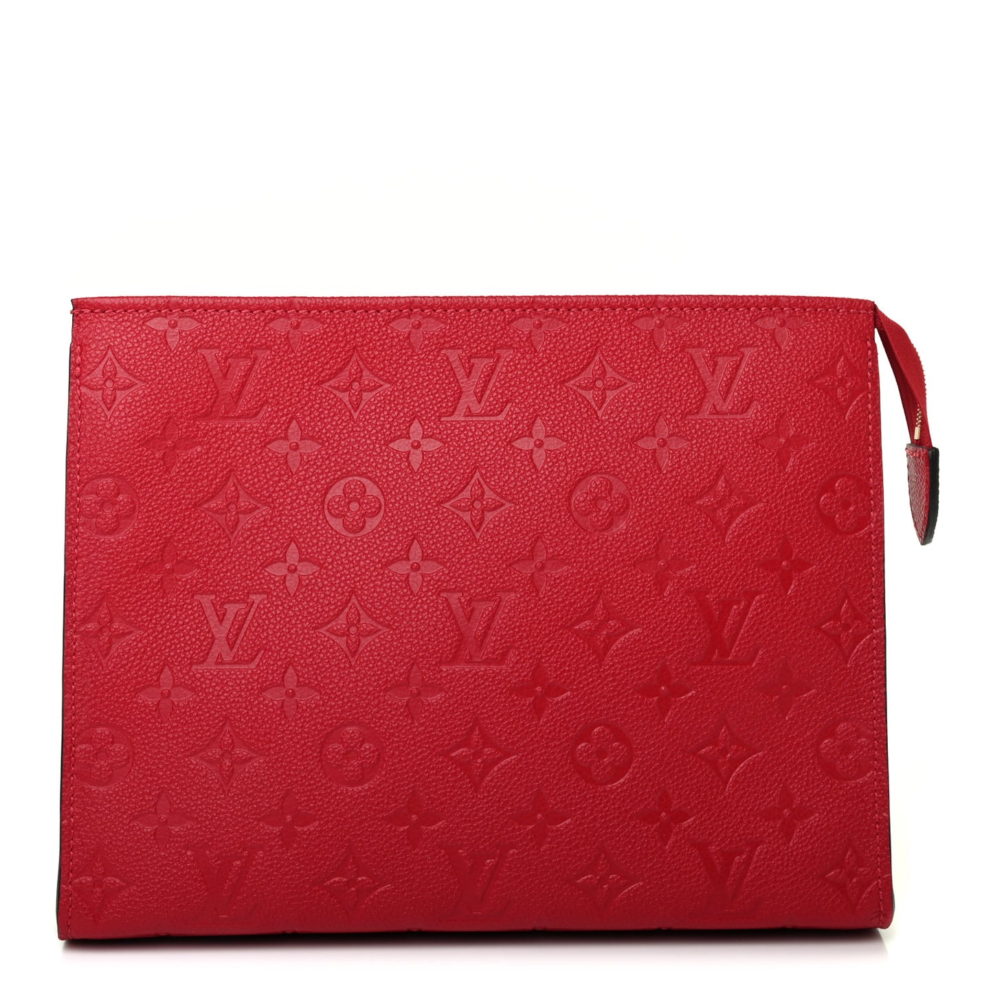 Empreinte Monogram Toiletry Pouch 26 Scarlet