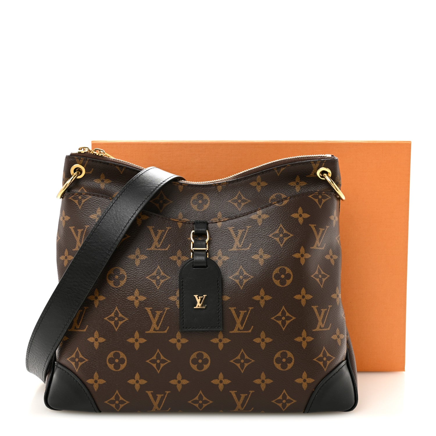 Louis Vuitton Monogram Odeon MM Black 12 of 12