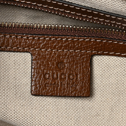 Gucci Monogram Medium Bree Zippered Tote Beige Tabacco 6 of 10