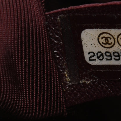 Chanel Glazed Calfskin Quilted Medium Boy Chained Flap Beige 6 of 9