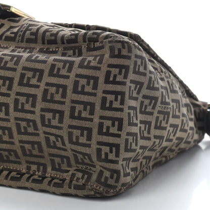 Fendi Zucchino Vitello Mama Baguette Mogano Panna Bruciato 8 of 10