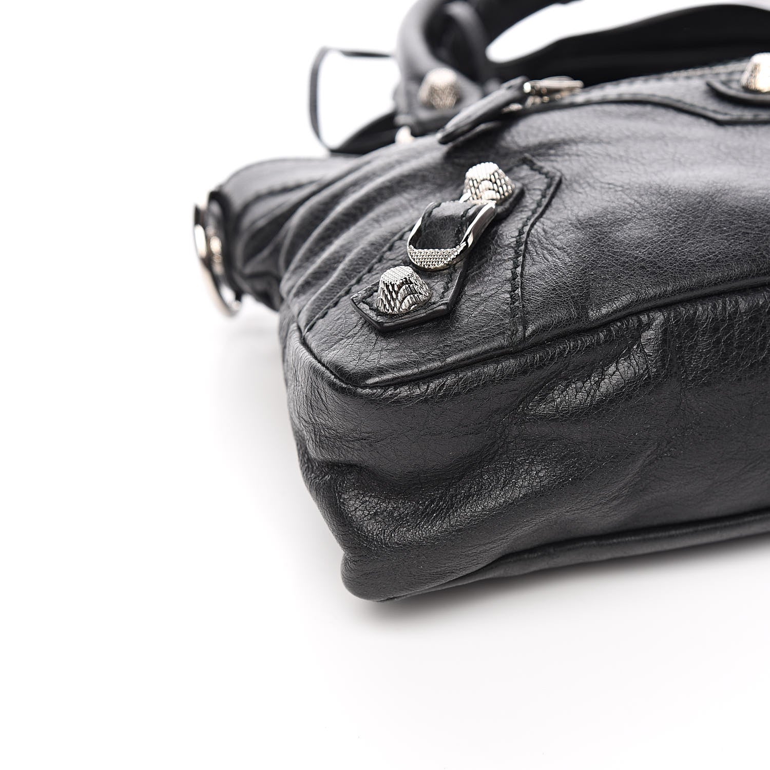 Balenciaga Agneau Giant 12 Silver Hardware First Black 8 of 10