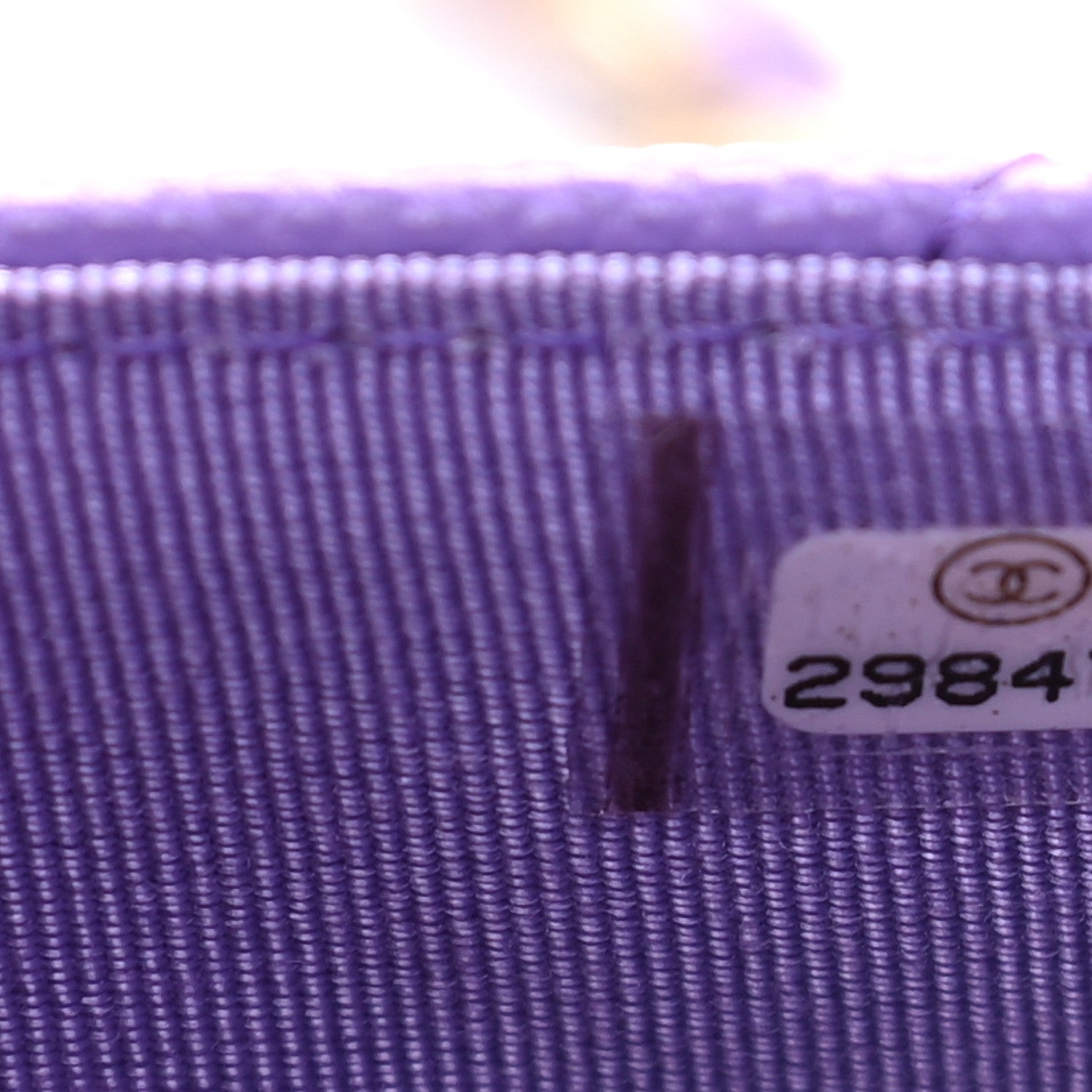 Chanel Caviar Quilted Wallet On Chain WOC Purple 8 of 10