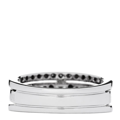 Damiani 18K White Gold Diamond Belle Epoque Band Ring 53 6.25 3 of 6