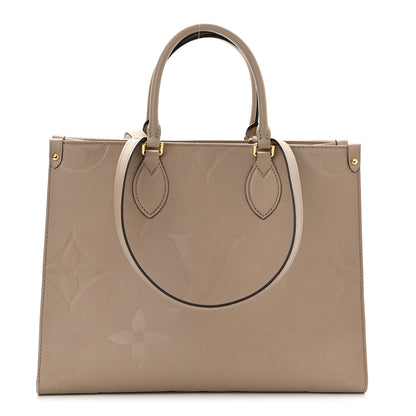 Louis Vuitton Empreinte Monogram Giant Onthego MM Tourterelle 1 of 9