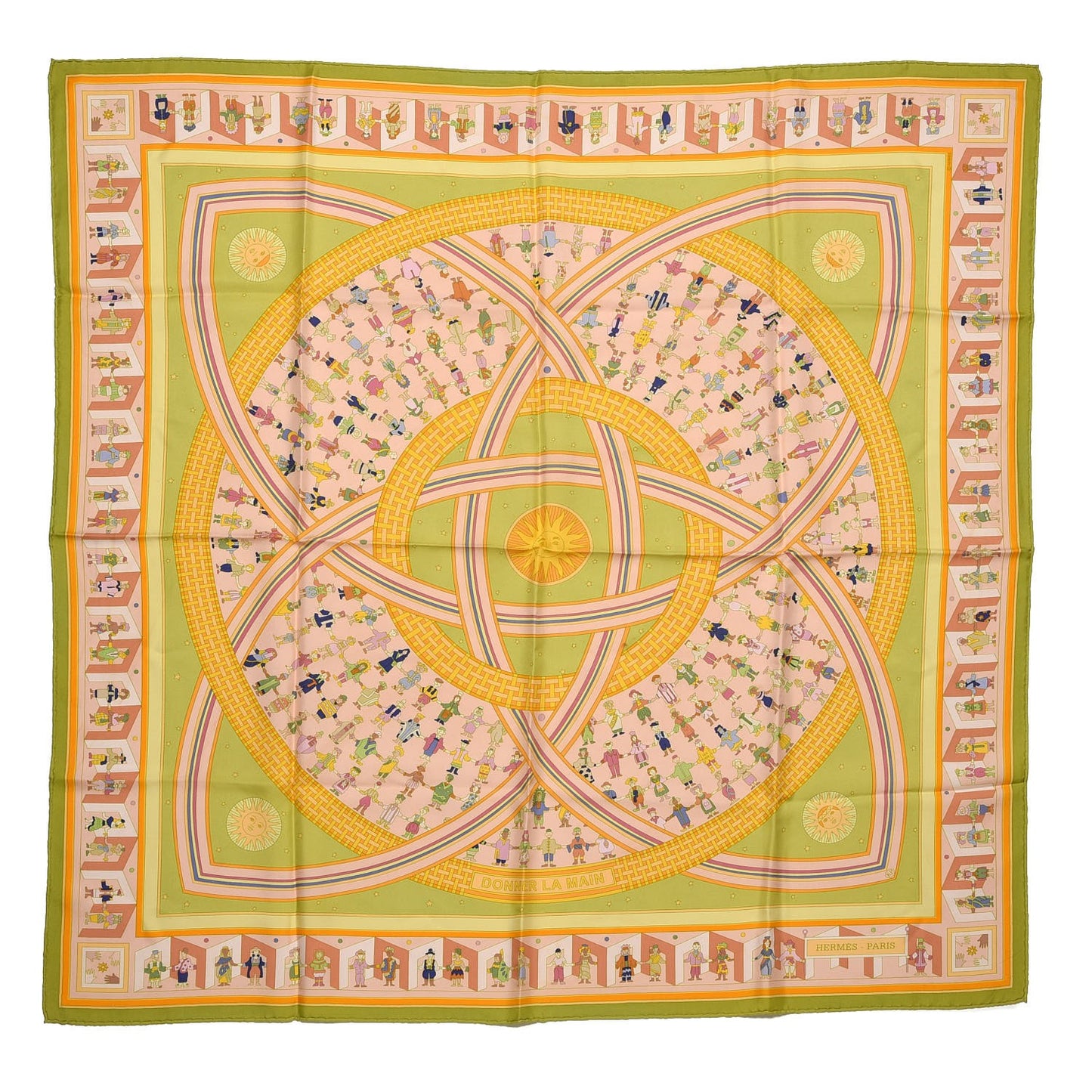 Silk Donner La Main Scarf 90