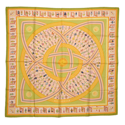 Hermes Silk Donner La Main Scarf 90 1 of 6