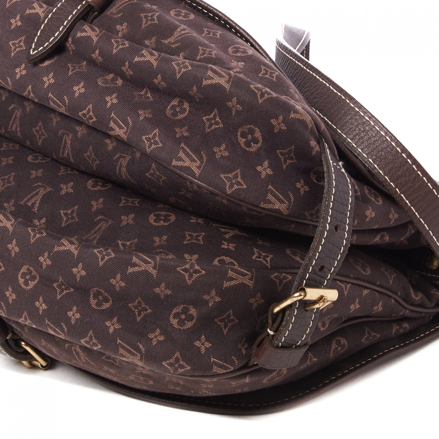 Louis Vuitton Monogram Mini Lin Saumur Ebene 4 of 8