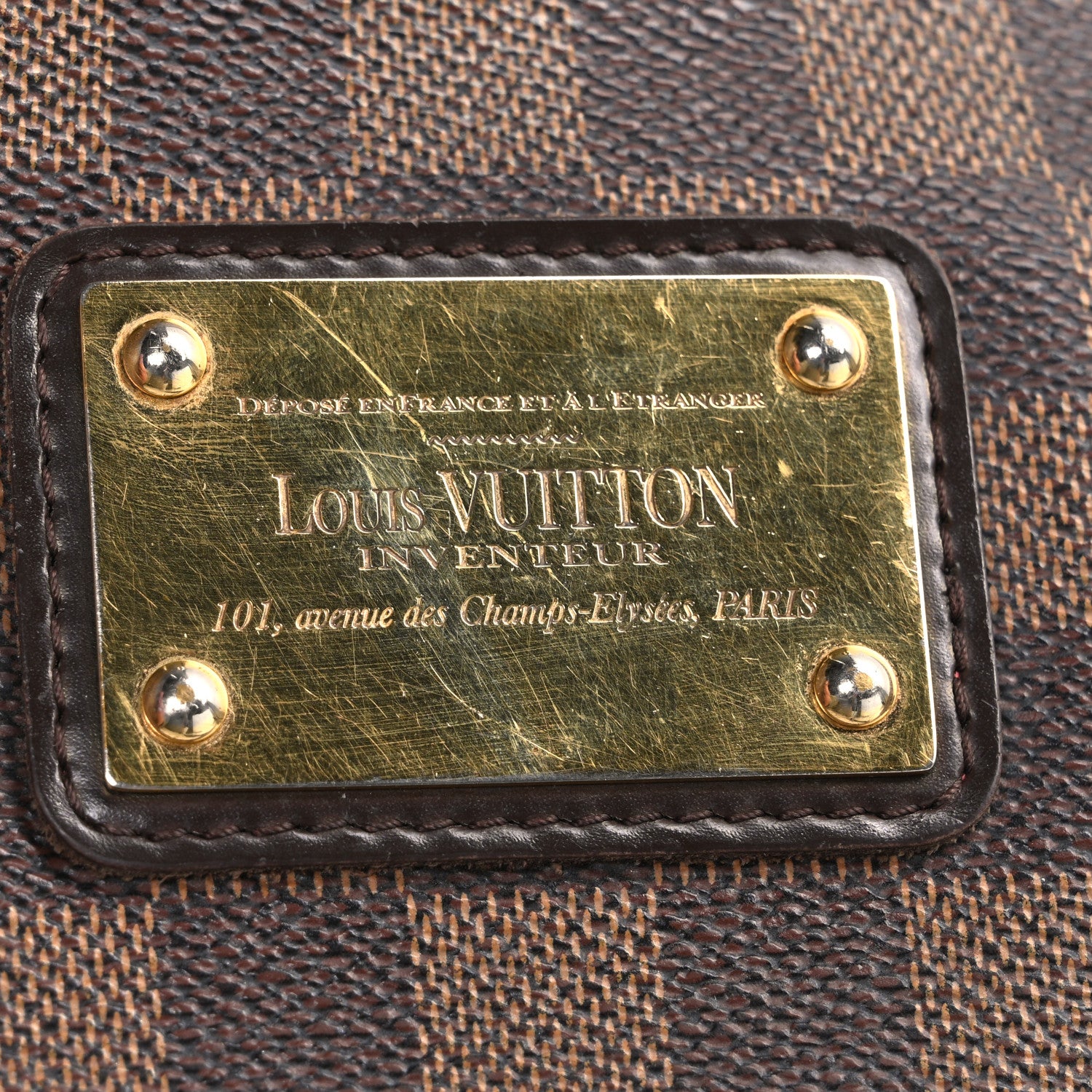 Louis Vuitton Damier Ebene Eva Clutch 11 of 12