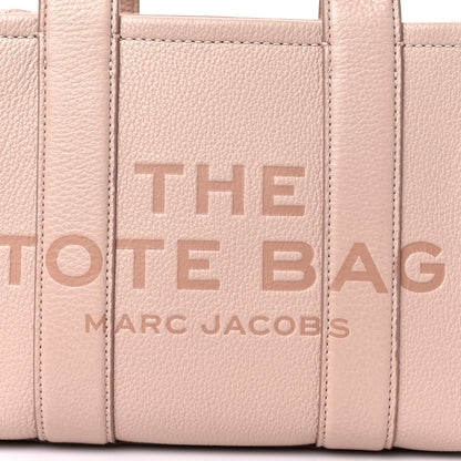 Marc Jacobs Grained Calfskin Small The Tote Bag Rose Dust 10 of 10