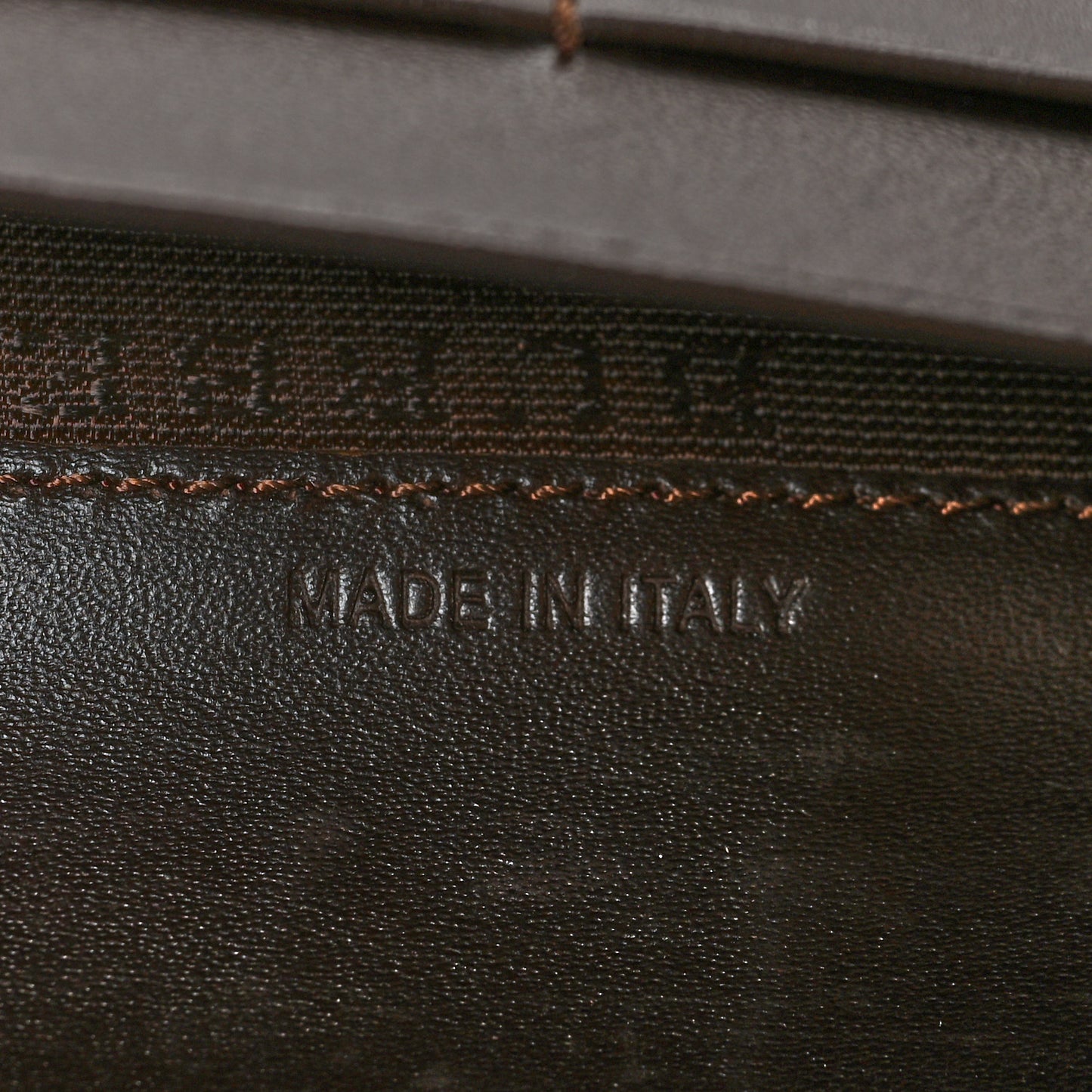 House Check Continental Wallet Dark Brown