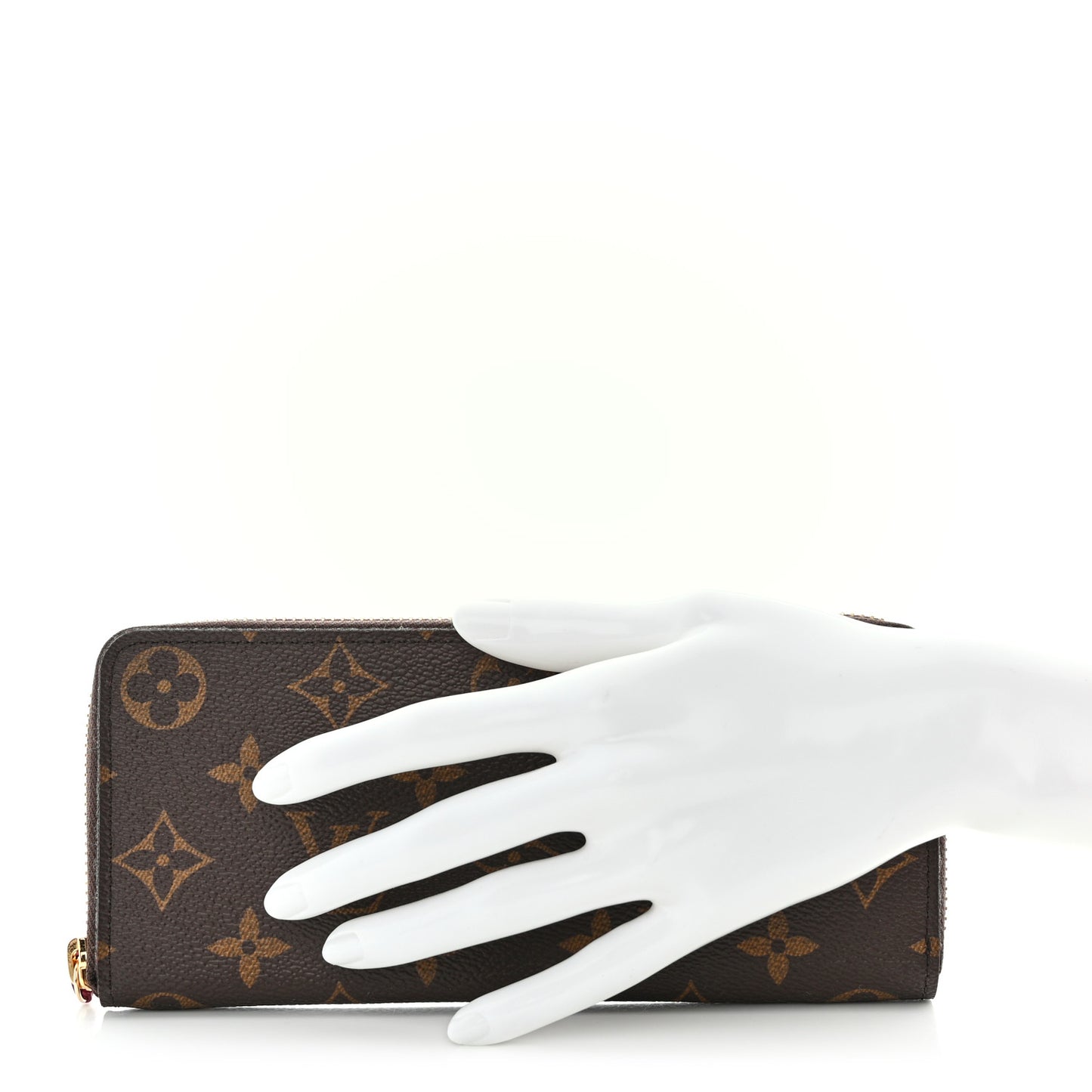 Monogram Clemence Wallet Fuchsia