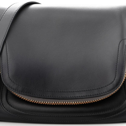 Tom Ford Calfskin Medium Shaded Jennifer Crossbody Bag Grey 8 of 13