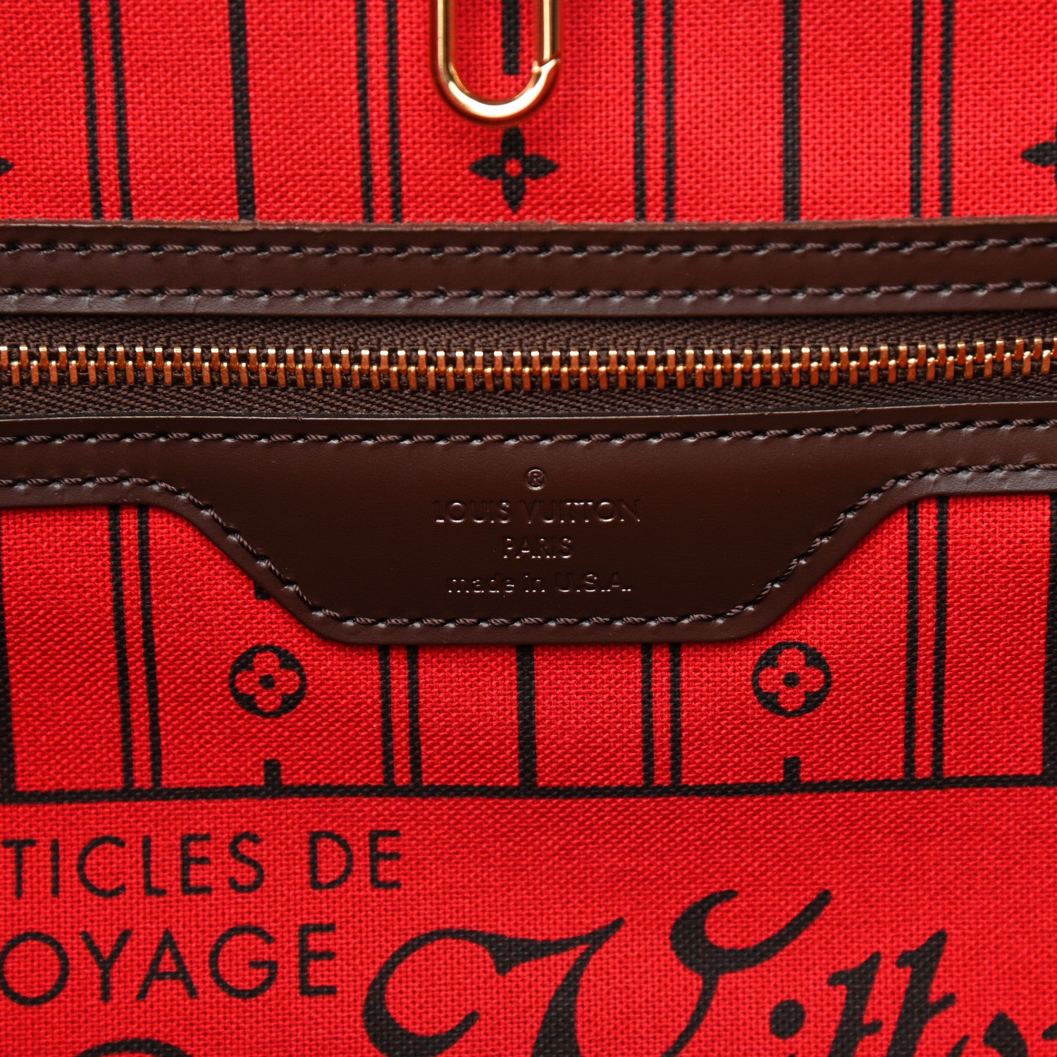 Louis Vuitton Damier Ebene Neverfull GM 6 of 15