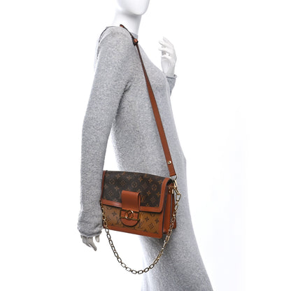Louis Vuitton Reverse Monogram Dauphine MM 2 of 10