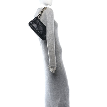 Chanel Lambskin Jersey Scales Flap Black 2 of 10