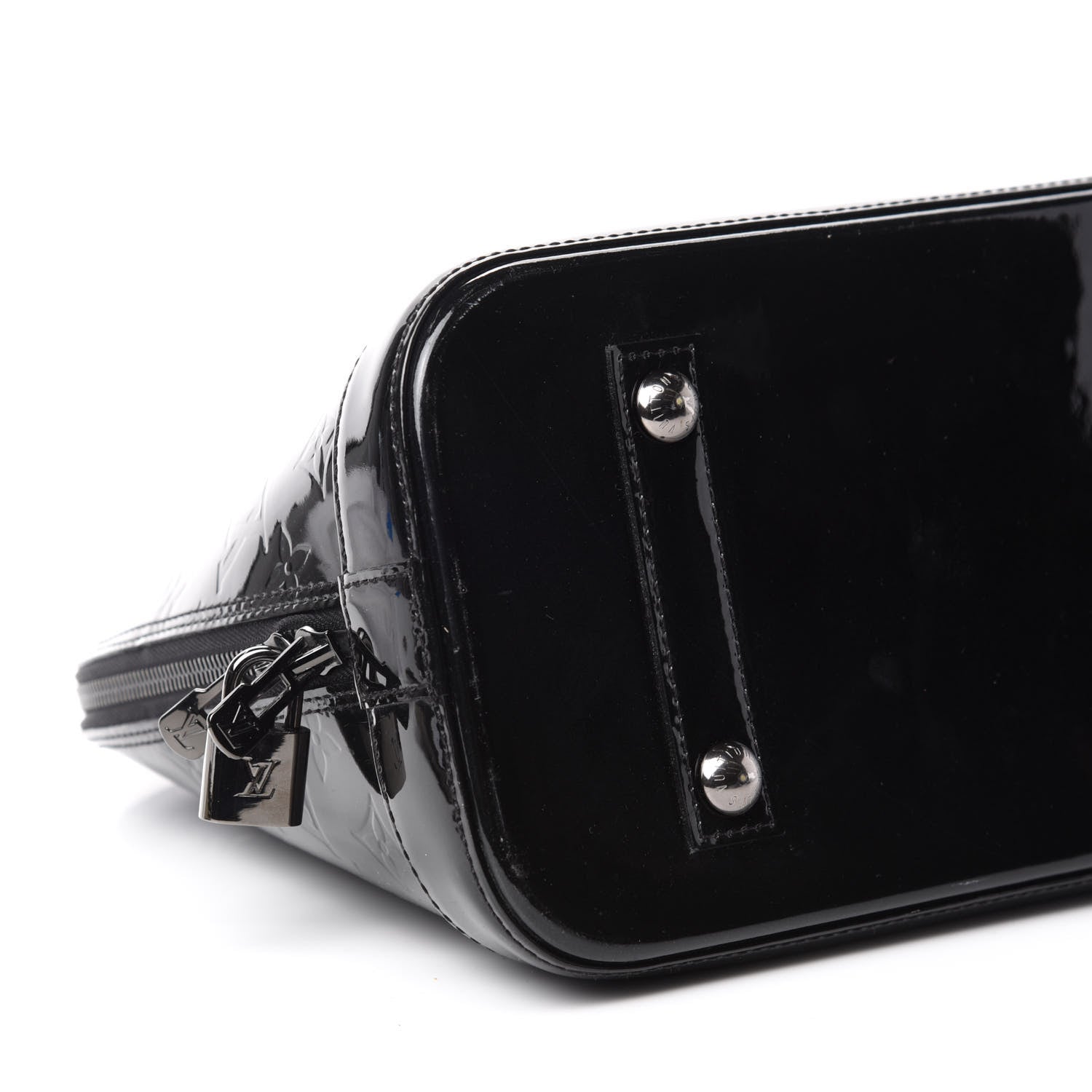 Louis Vuitton Vernis Alma PM Noir Magnetique 6 of 10