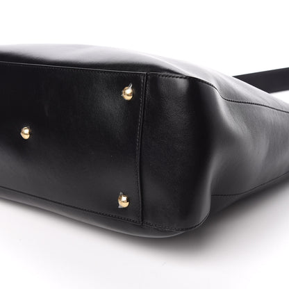 Fendi Vitello Glacier Medium FF Tote Black 10 of 11