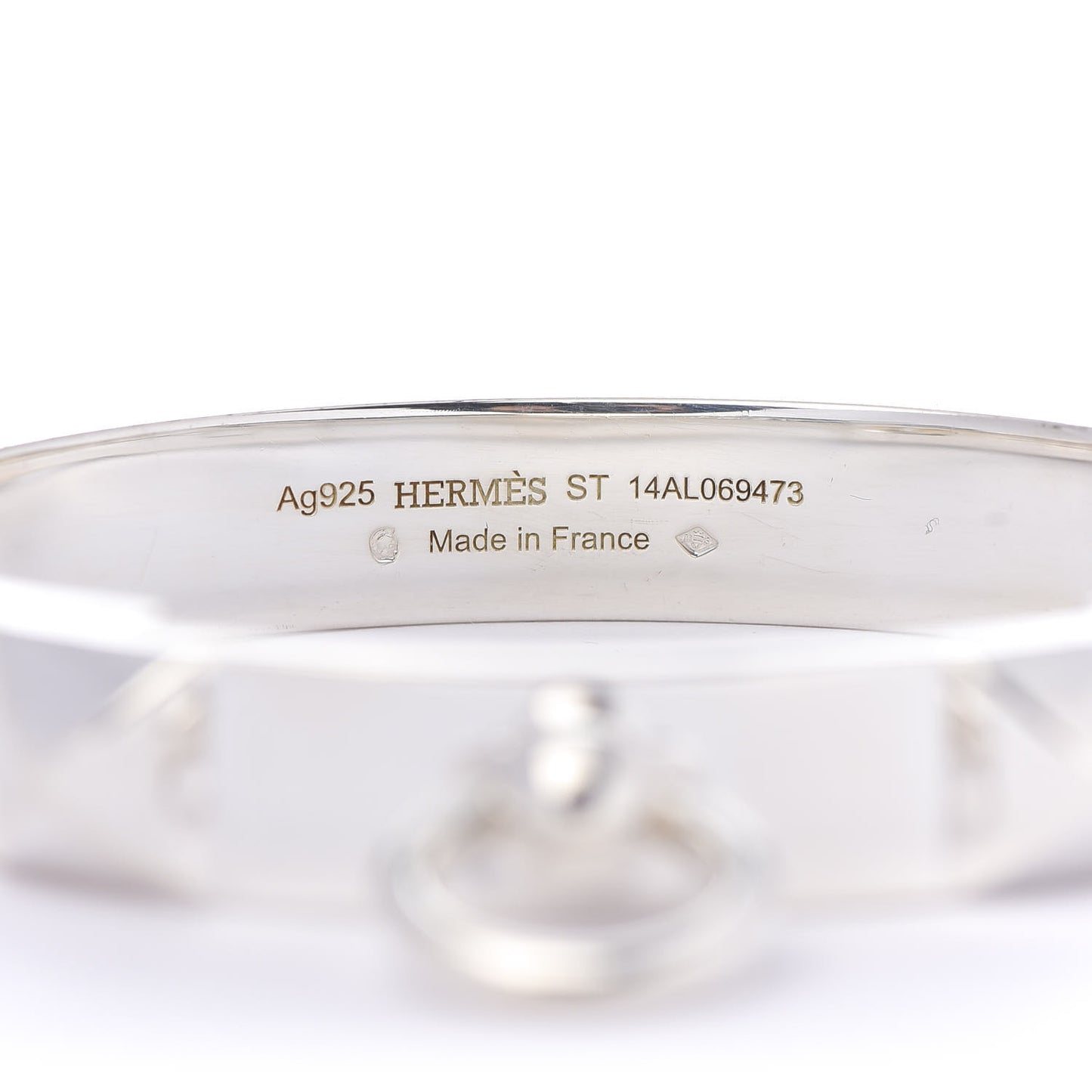 Sterling Silver PM Collier De Chien Bracelet ST