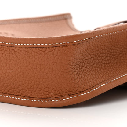 Hermes Taurillon Clemence Evelyne TPM Gold 10 of 11