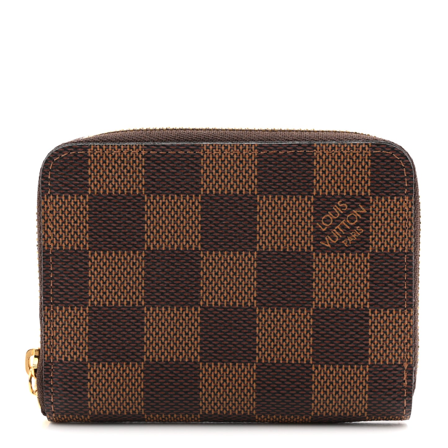 Damier Ebene Zippy Coin Purse