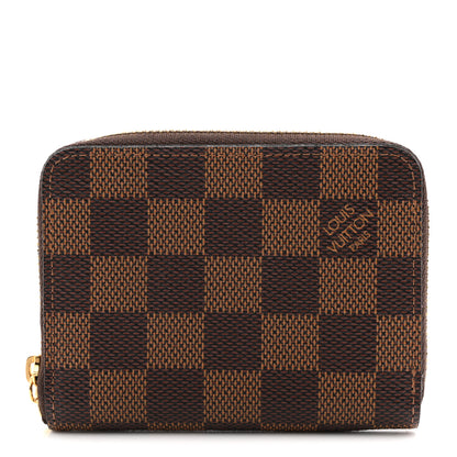 Louis Vuitton Damier Ebene Zippy Coin Purse 1 of 8