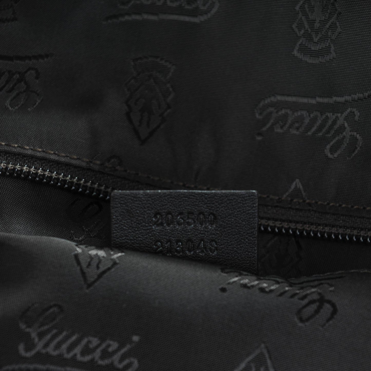 Guccissima Large Carry On Duffle Chocolate