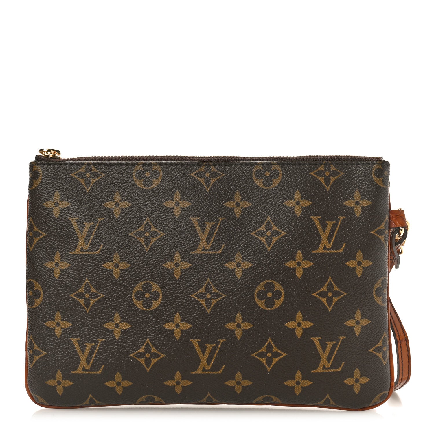 Louis Vuitton Monogram Alligator Trim Mahina XL Pochette 1 of 9